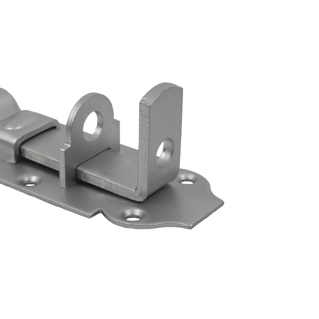 Padlock slide latch with offset