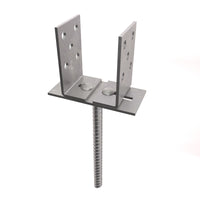 Adjustable Width U Post Support with TMT Rod