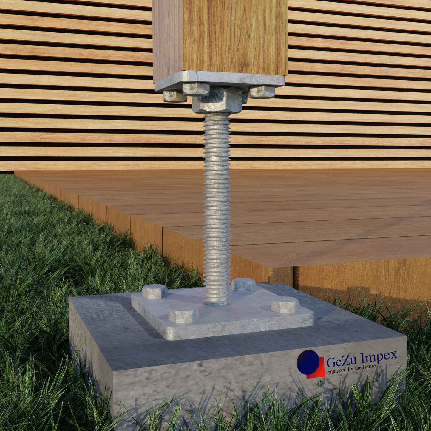 Adjustable Post Support