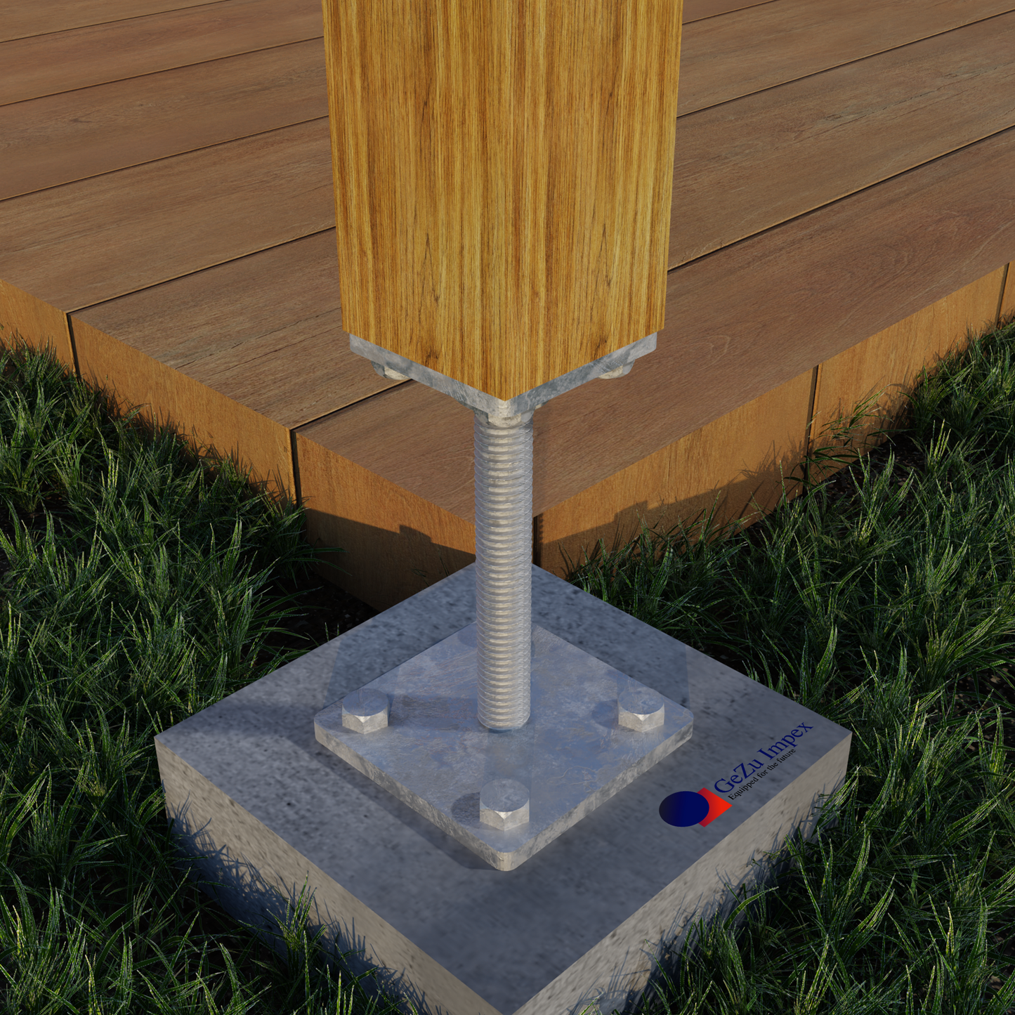 Adjustable Post Support