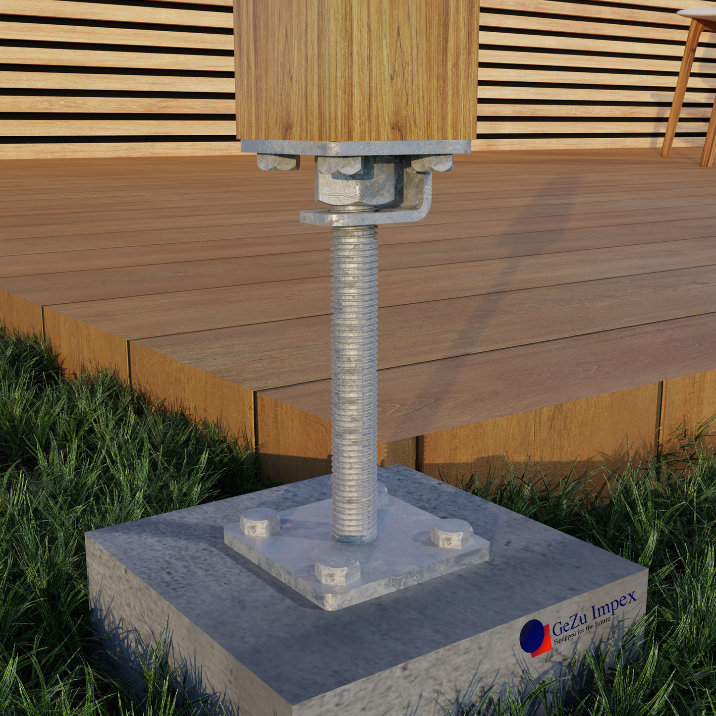 Adjustable Post Support