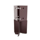 Supporto per Palo da Cementare con Morsetto Rapido 75x75mm Verniciato a Polvere
