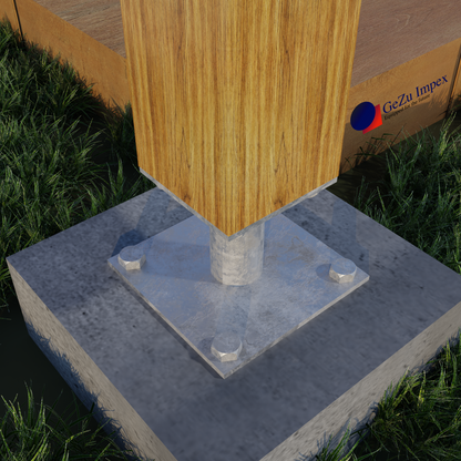 Post base for Dowelling