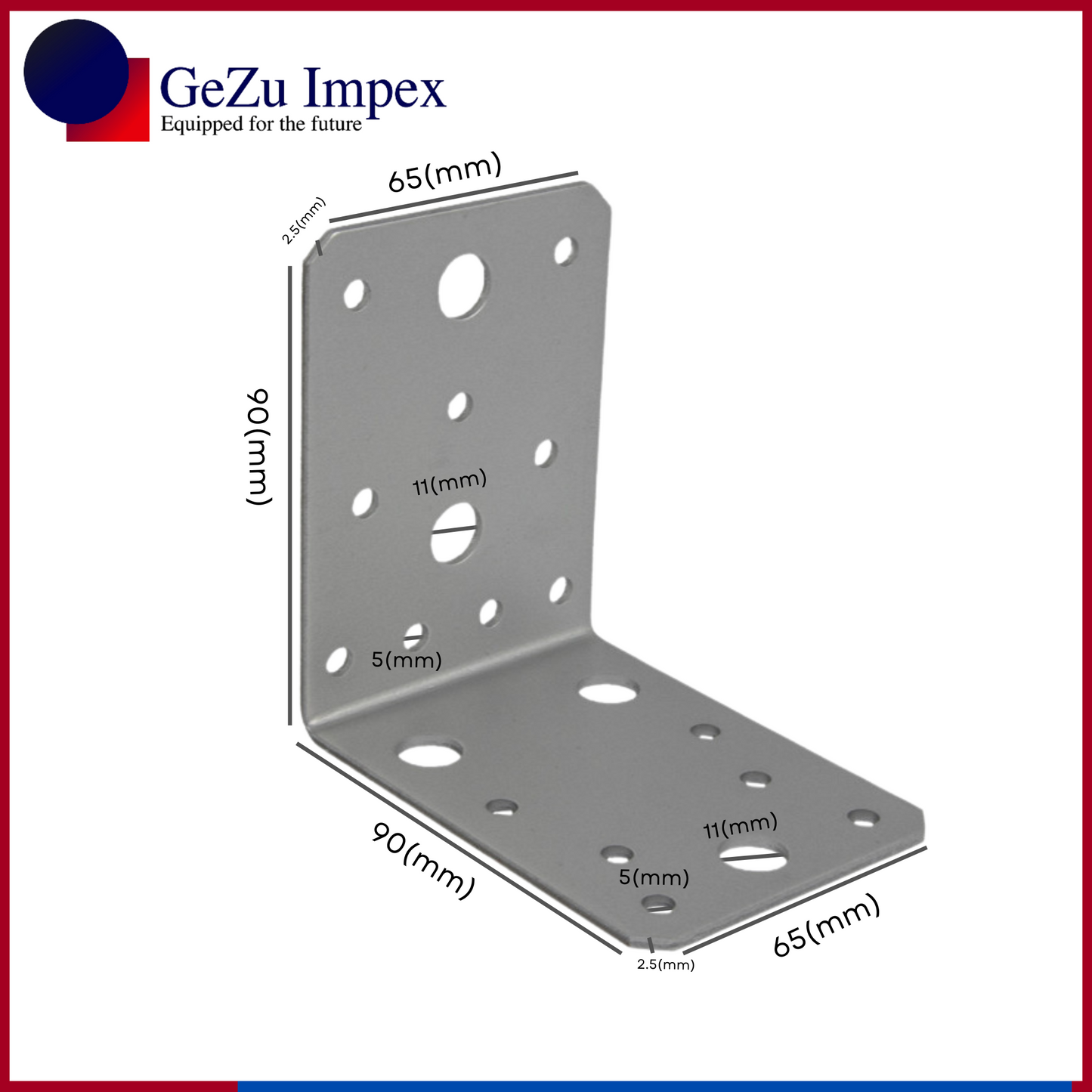 Angle Bracket perforated corner braces brackets connector wood