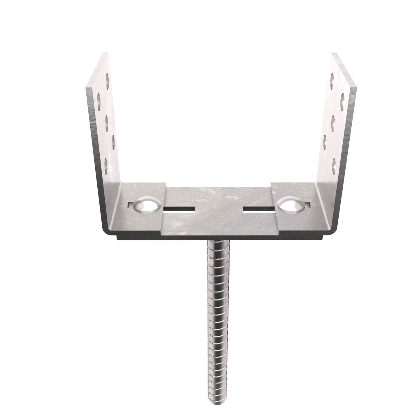 Adjustable Width U Post Support with TMT Rod